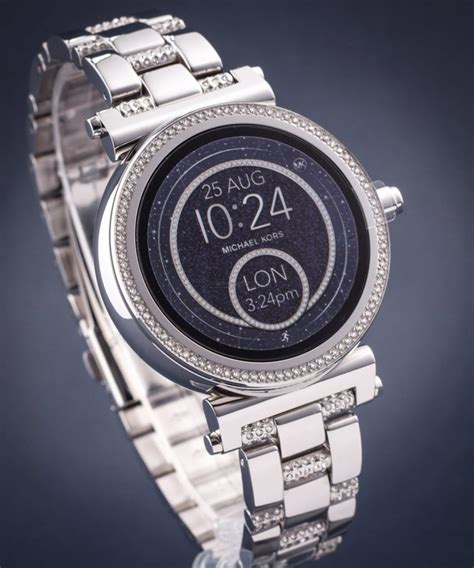 michael kors mkt5036|Michael Kors Access, Women’s Smartwatch, Sofie Stainless .